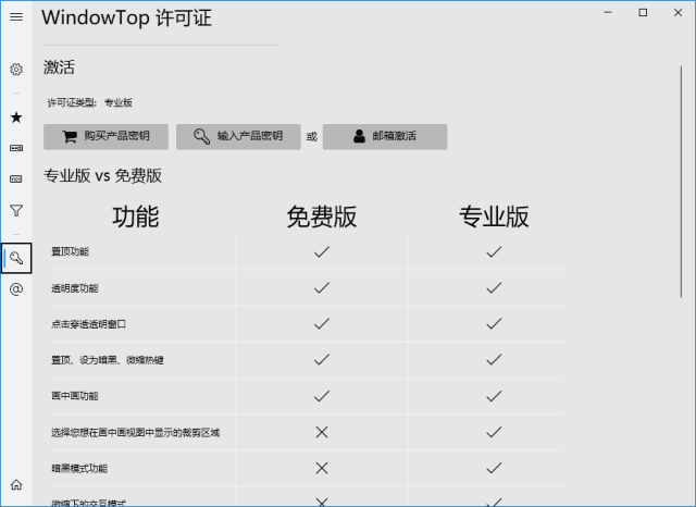 WindowTop(窗口置顶工具) Pro v5.26.3 中文绿色版-1